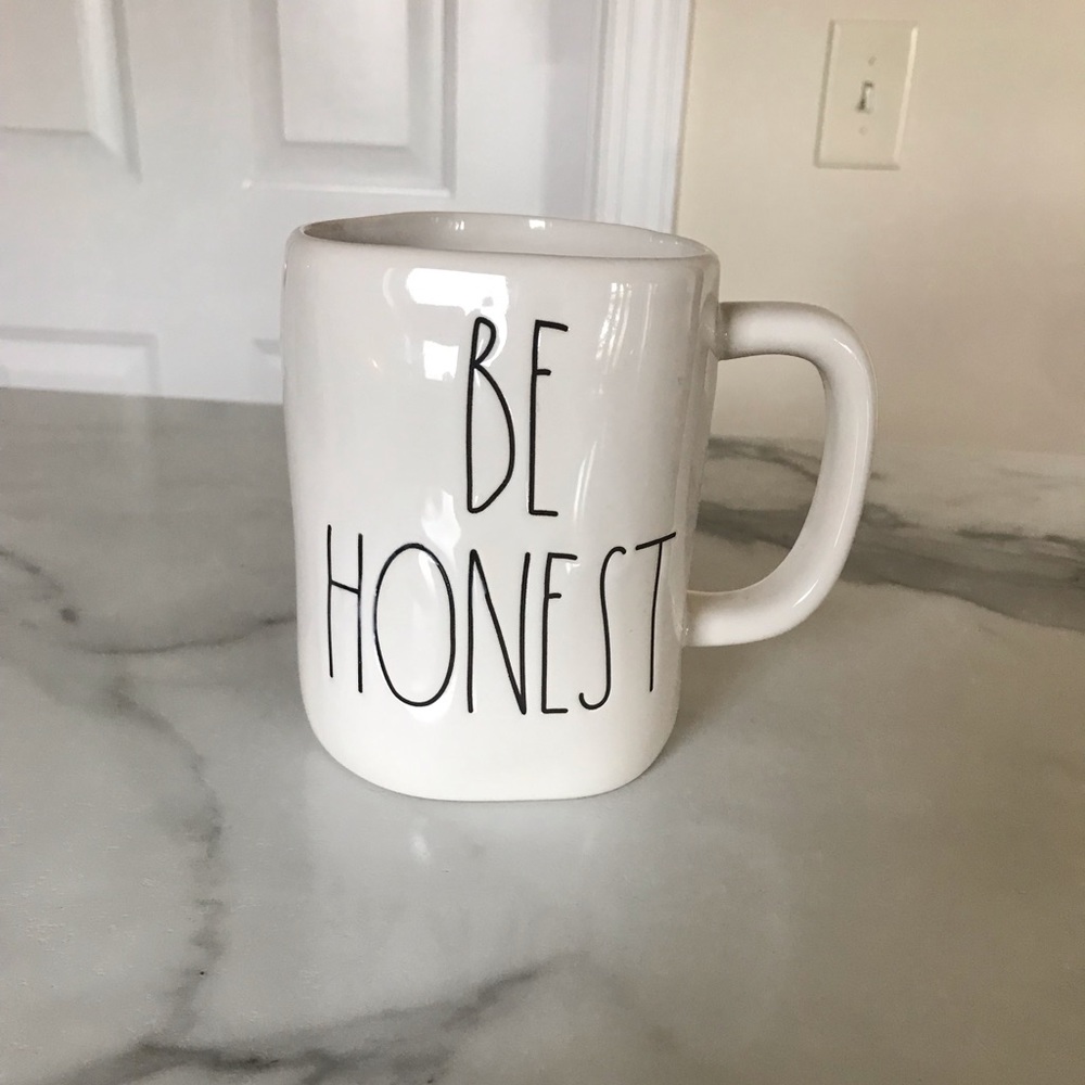 Rae Dunn Be Honest mug